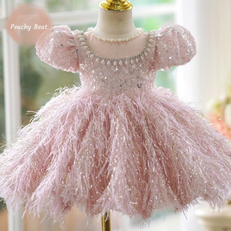 Baby Clothing Girls - Модное платье принцессы с блестками и