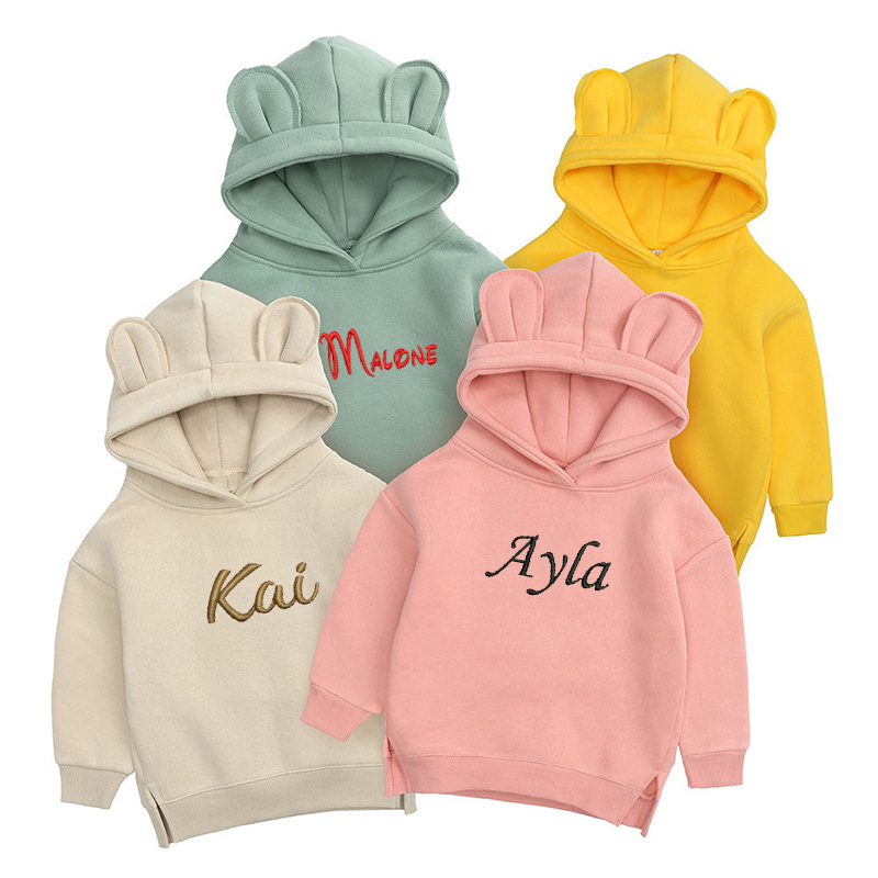 Baby Clothing Jumpers - Детская толстовка с вышивкой и изображением