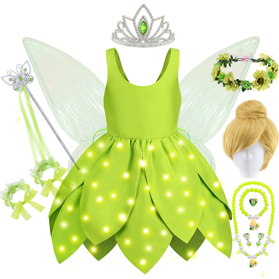 Baby Clothing Girls - Платье феи Тинкер Белл для маленьких