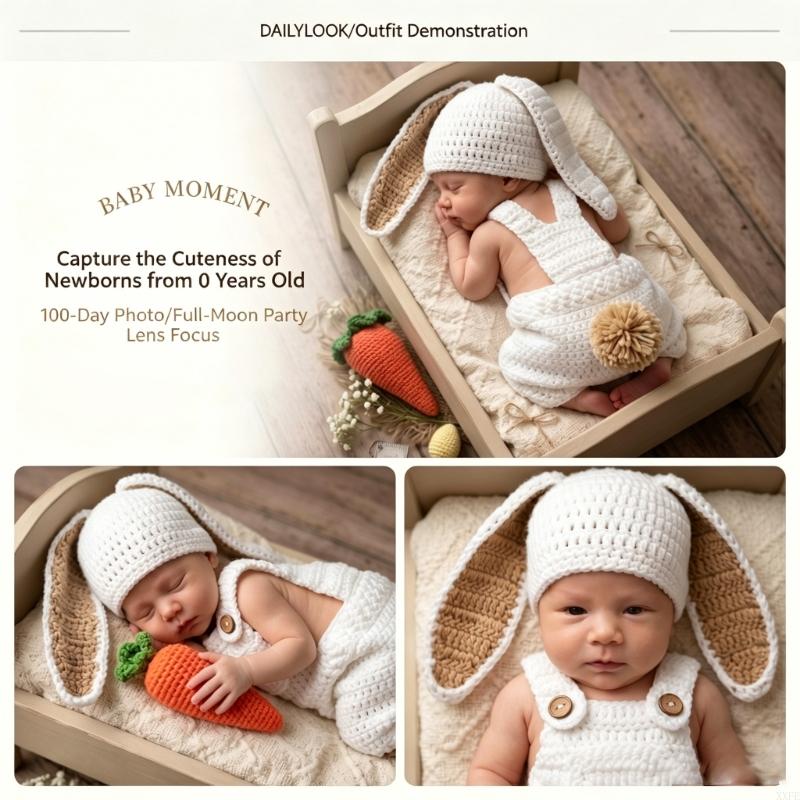 Baby Clothing On Sale - Вязаный крючком комбинезон для новорожденных с