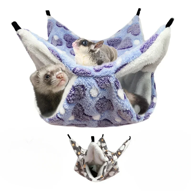 Fleece Sleep Bag - Гамак для крыс, двойная толстая плюшевая