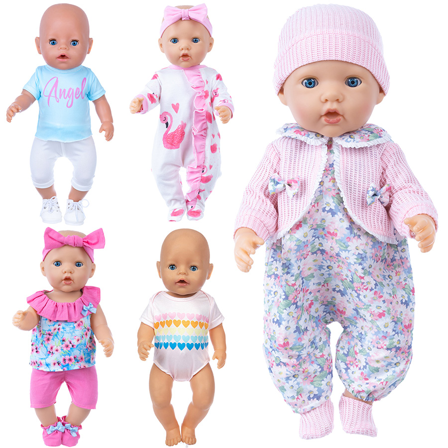 Baby Clothing Girls - Одежда для кукол 18 дюймов, милый