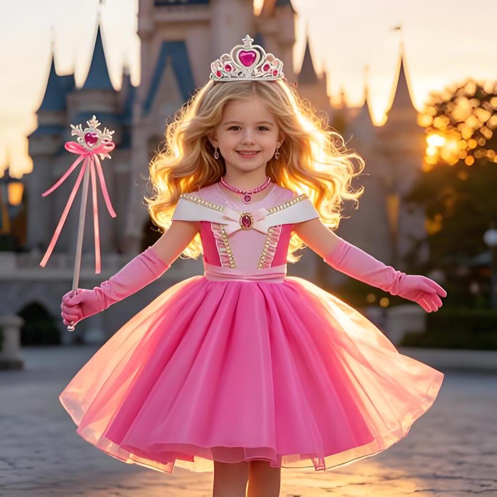 Baby Clothing Europe - Карнавальное платье Спящая красавица для детей