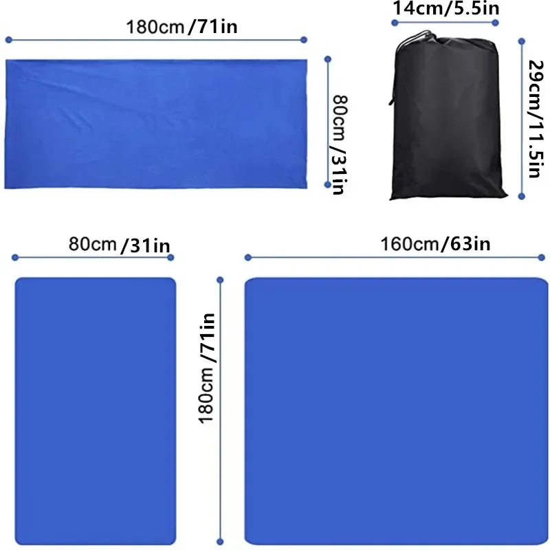 Портативный сверхлегкий флисов – обзор и цена Fleece Sleep Bag
