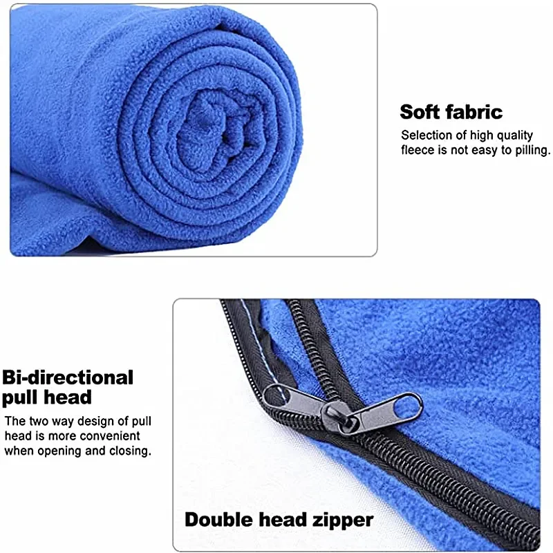 Портативный сверхлегкий флисов – обзор и цена Fleece Sleep Bag