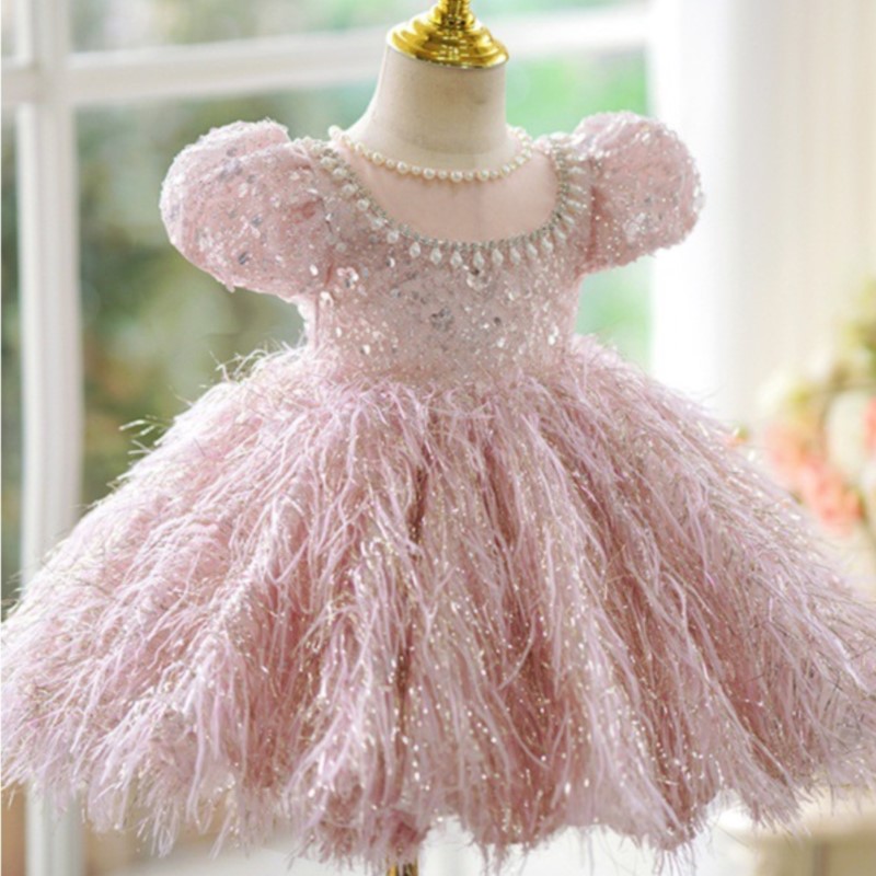 Модное платье принцессы с блес – обзор и цена Baby Clothing Girls