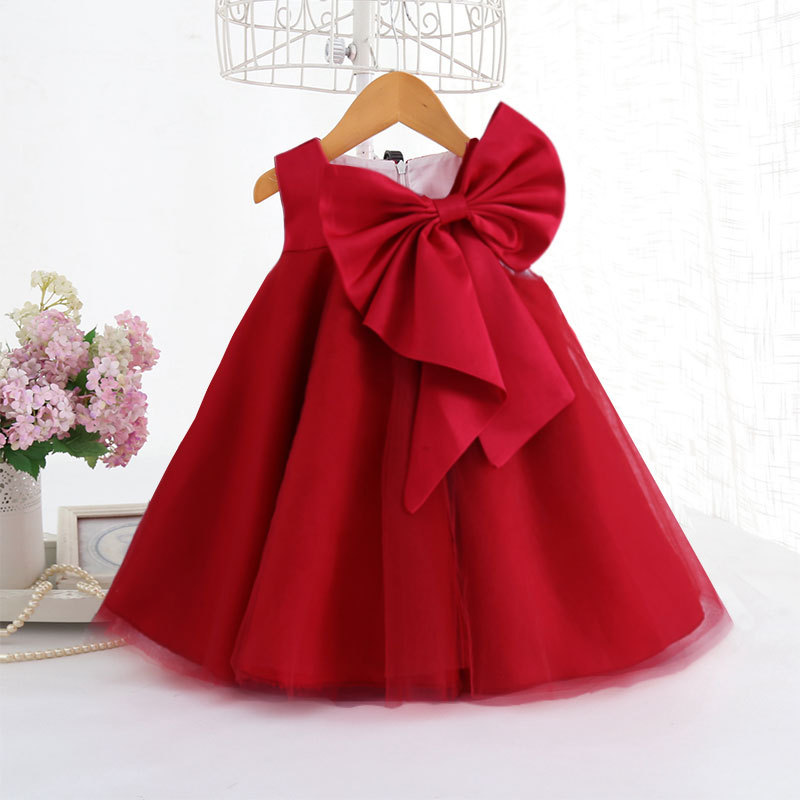 Летнее платье с большим бантом – обзор и цена Baby Clothing On Sale