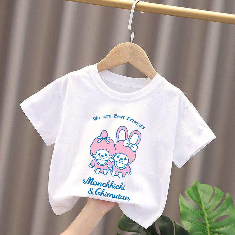 Детские футболки Monchhichi с  – обзор и цена Baby Clothing Girls