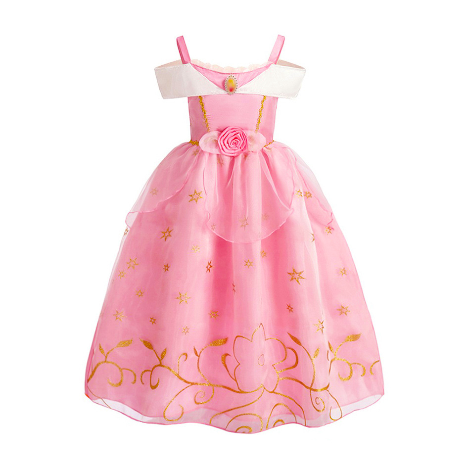 2 шт., розовое платье принцесс – обзор и цена Baby Clothing Europe
